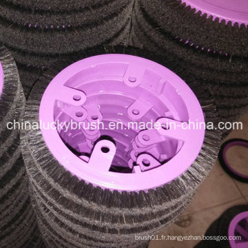 Pince à brosse ronde à poils purs pour machine textile Krantz (YY-421)